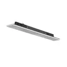 Noxion LED Schienenbefestigung 3-Phasen Schwarz Schwenkbar 12W/16W/20W/24W 3840lm 90D - 830-840-850 CCT | 60cm