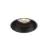 SLV Horn-T Spot Stahl Schwarz Rund | Ausschnitt 180mm - Geeignet für 1x GU10 (AR111) 