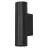 Ledvance Decor Wandleuchte Drums Schwarz | Geeignet für 2x GU10
