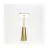 Eglo Tischlampe Piccola Stahl Gold 2W 270lm - 824-830-840 CCT | IP54 - Touch Dimmbar - USB-C
