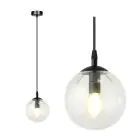 Emibig Pendelleuchte Cosmo Stahl Schwarz | Geeignet für 1x E14 - Max 10W