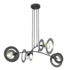 Emibig Pendelleuchte Euforia Stahl Schwarz | Geeignet für 4x E27 - Max 15W