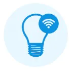 Logo für smarte Beleuchtung bei BeleuchtungDirekt